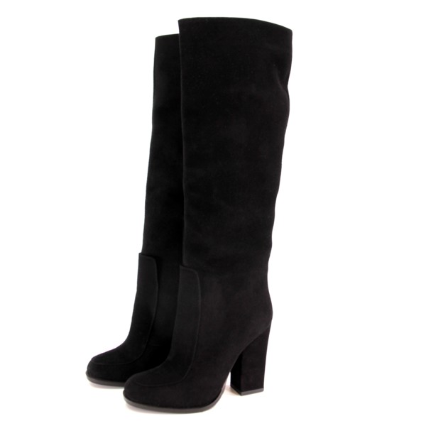 Чоботи з язичком замшеві Paoletti 126 677/02